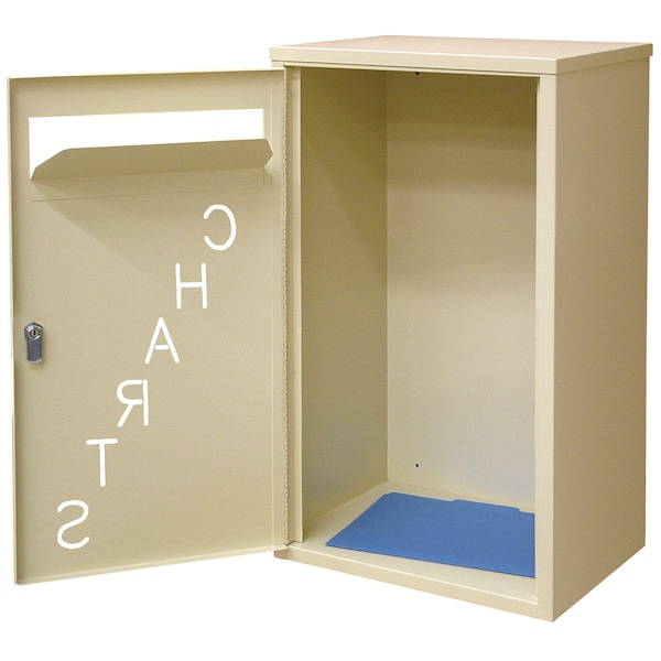 Medical Records Drop Box, Light Gray